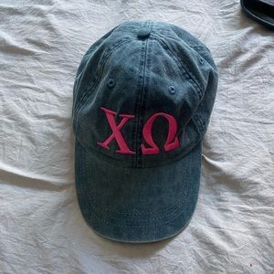 Chi omega hat.